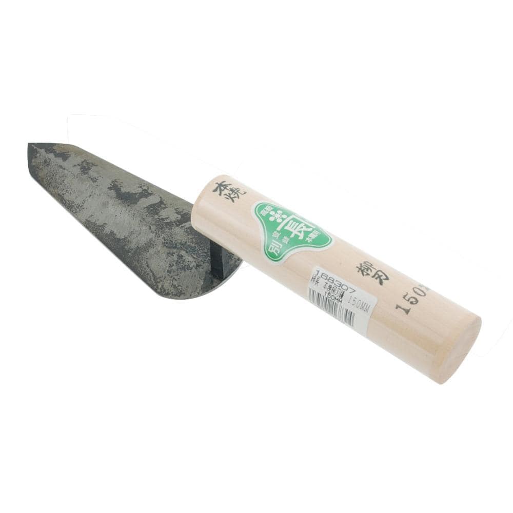 藤原産業　緑長　本焼柳刃鏝　１５０ｍｍ