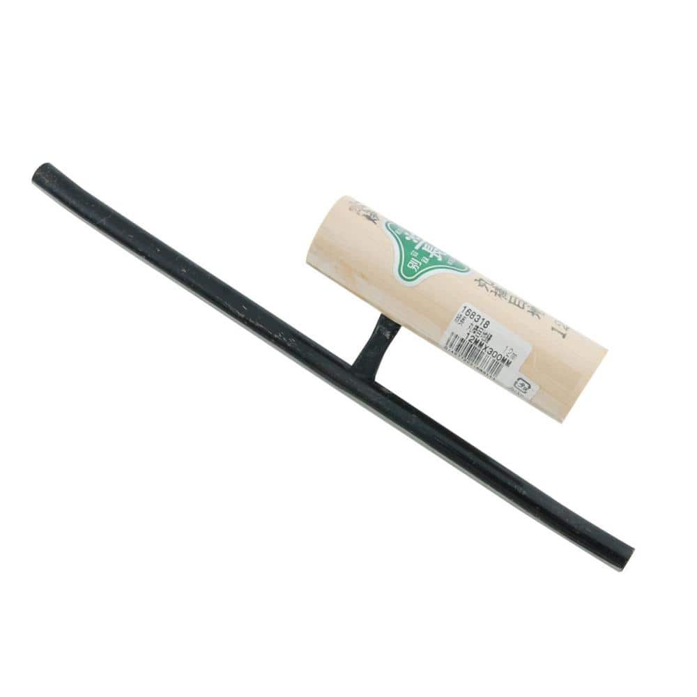 藤原産業　緑長　丸棒目地鏝　１２ｍｍ×３００ｍｍ