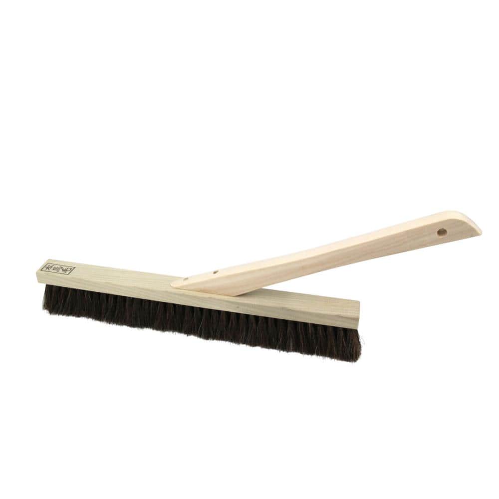 藤原産業　緑長　左官ブラシ　ゴマ本馬毛　２丁　３行柄付