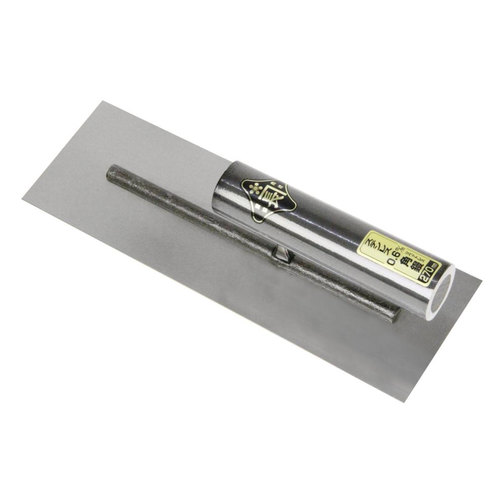 藤原産業　金長　ステン角鏝　０．６ｍｍ　２７０ｍｍ　リベットレス
