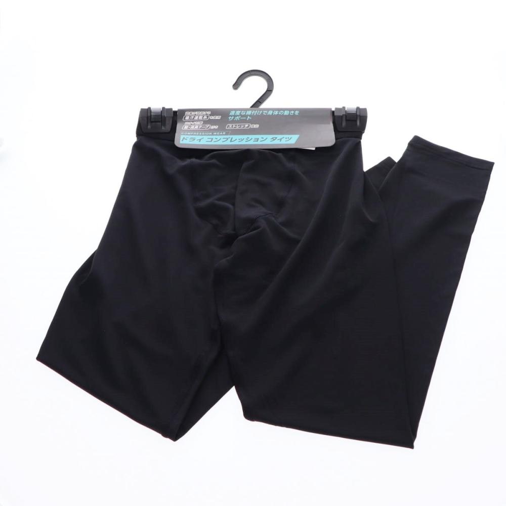 ドライコンプレッションタイツ　ブラック　Ｍ