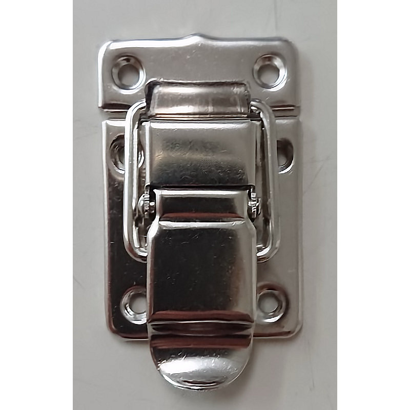 角型パッチン錠　鉄ニッケル　５０ｍｍ