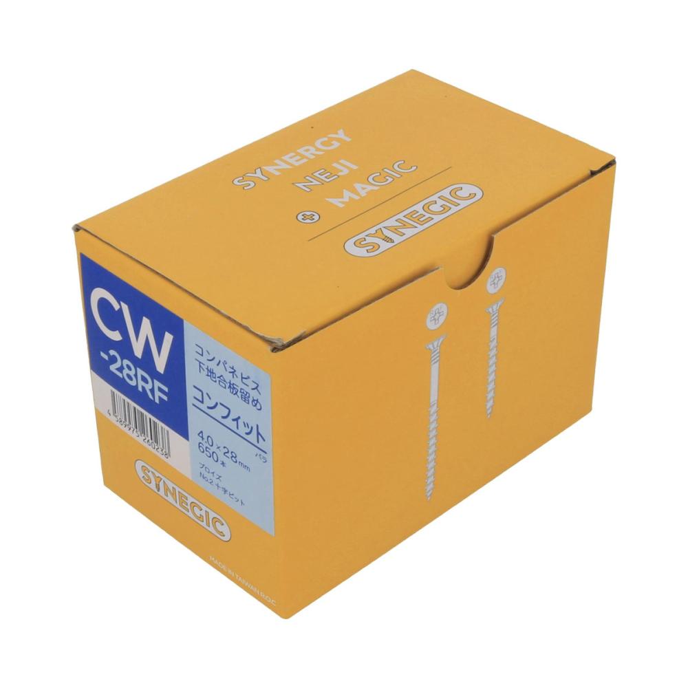 ＳＹＮＥＧＩＣ（シネジック）　コンパネビス　コンフィット小箱　４．０×２８　６５０本入り