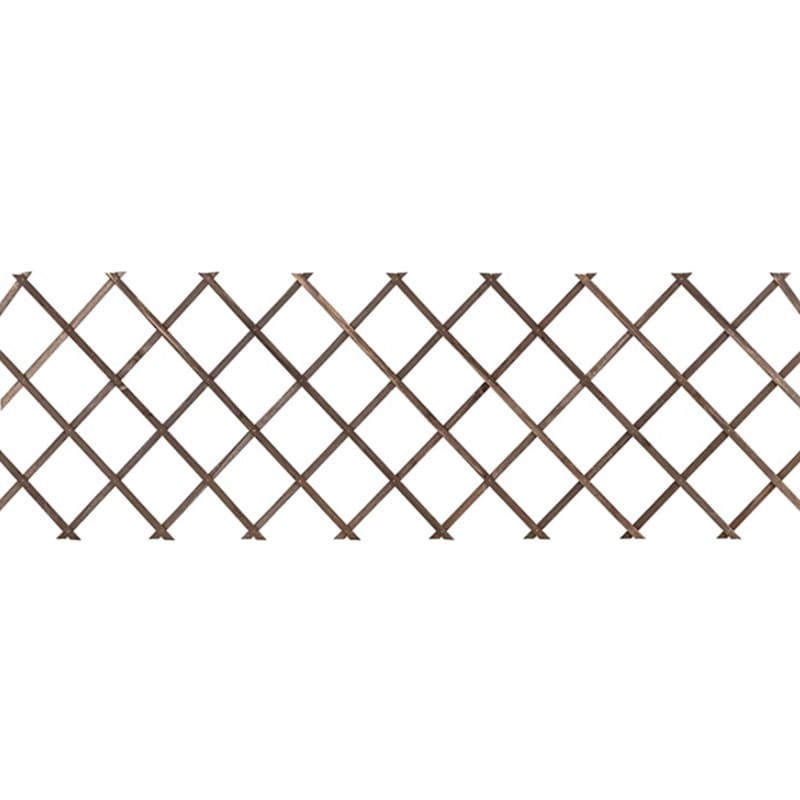 タカショー　伸縮トレリス　６０ｃｍ×１８０ｃｍ　ブラウン　ＷＴ－６１８Ｂ