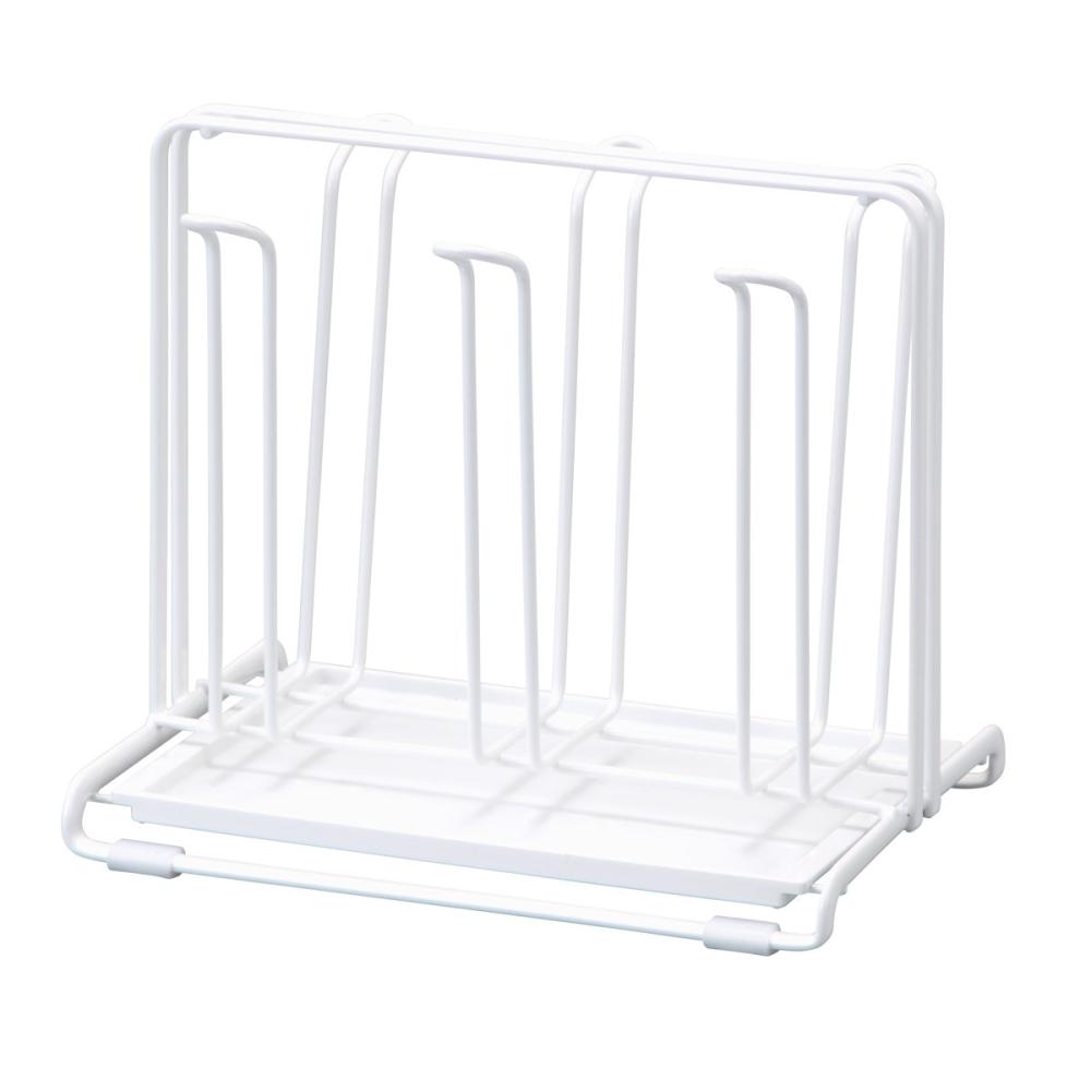 アテーナライフ　コップ・ボトルスタンド　ホワイト