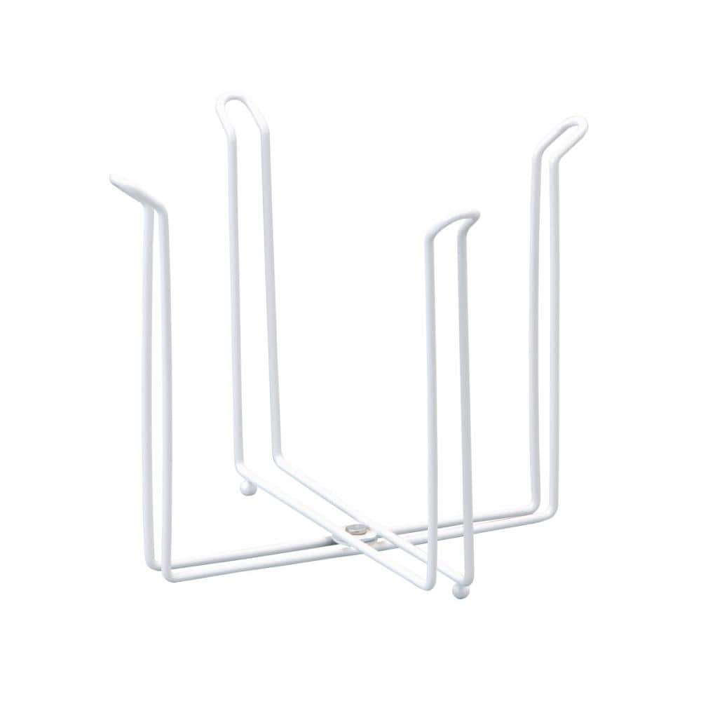 アテーナライフ　ポリ袋コップスタンド　ホワイト