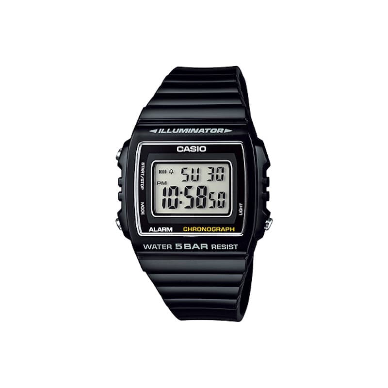 ＣＡＳＩＯ（カシオ）　デジタル腕時計　ブラック　ウレタンベルト　Ｗ－２１５Ｈ－１ＡＪＨ