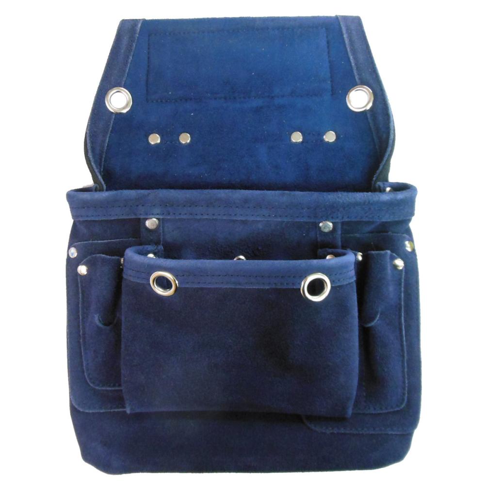三共　ＤＢＬＴＡＣＴ　スウェード本革釘袋　ネイビー　ＤＳＬ－０１ＮＢ