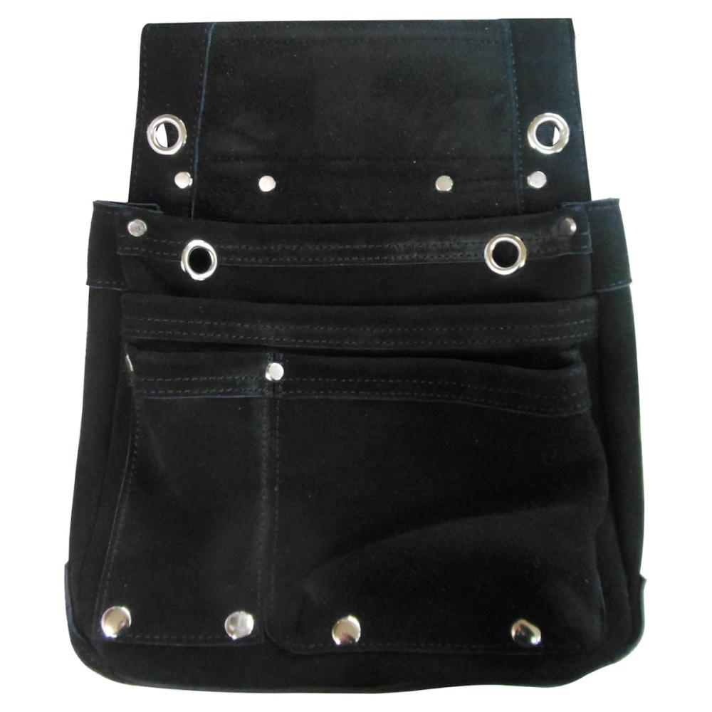 三共　ＤＢＬＴＡＣＴ　スウェード本革釘袋　ブラック　ＤＳＬ－０７ＢＫ