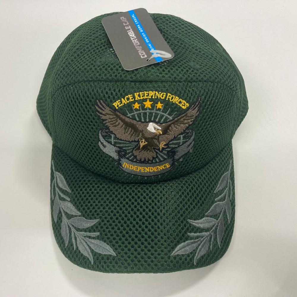 ダブルメッシュアポロキャップ　カーキ　ＨＡ０６９