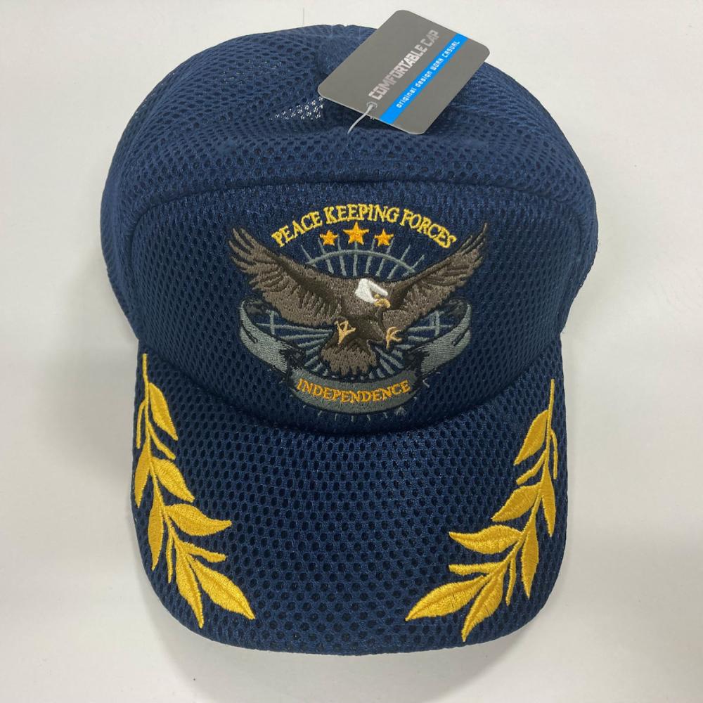 ダブルメッシュアポロキャップ　ネイビー　ＨＡ０６９