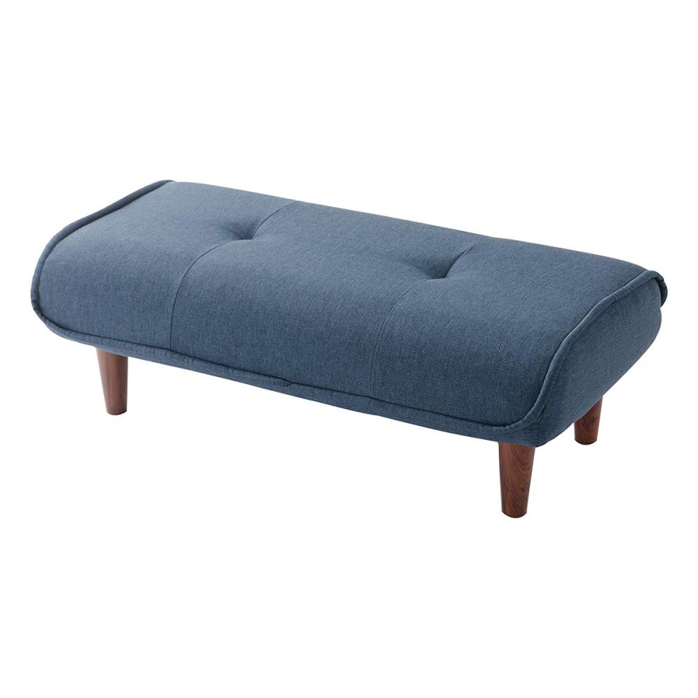 セルタン　オットマン　２人掛け　デニム調インディゴブルー　Ａ２８０ｐー６１２ＤＢＬ