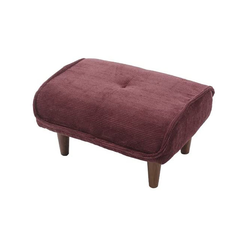セルタン　オットマン　１人掛け　コーデュロイレッド　Ａ２８１ｐー６８２ＲＥＤ