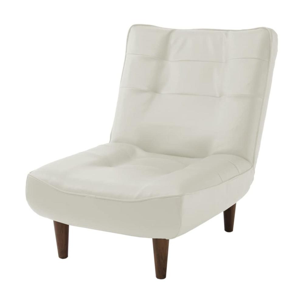 セルタン　ハイバックソファ　１人掛け　PVCホワイト　Ａ３２７ｐ－５９８ＷＨ