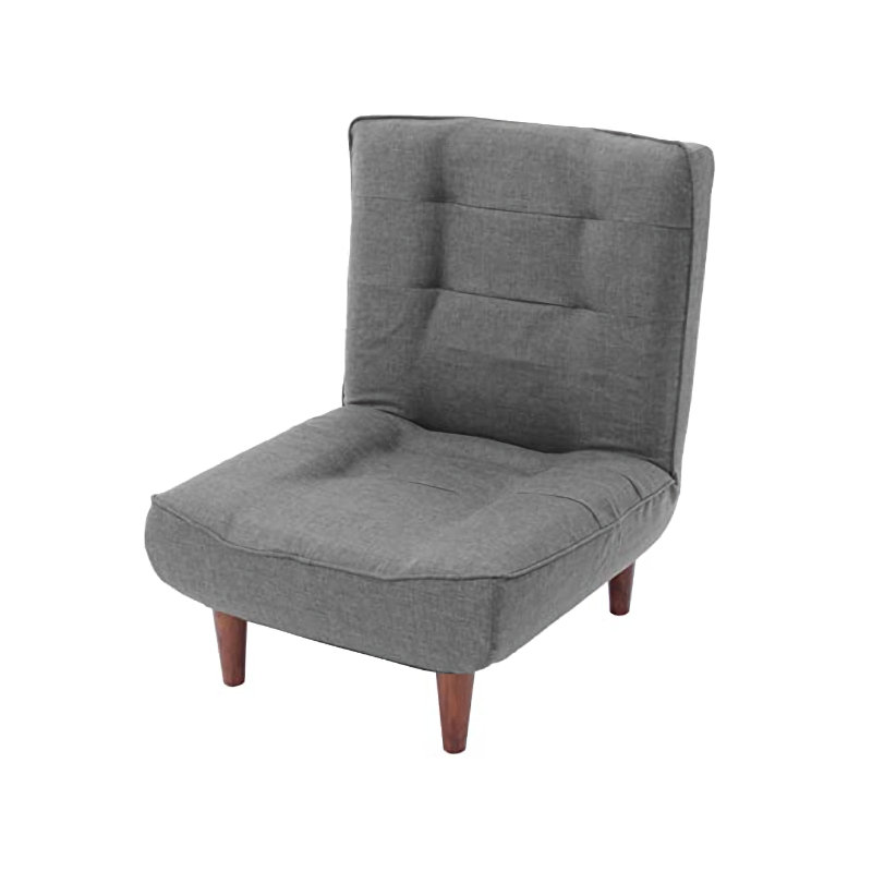 セルタン　ハイバックソファ　１人掛け　デニム調アッシュグレー　Ａ３２７ｐ－６０６ＧＲＹ