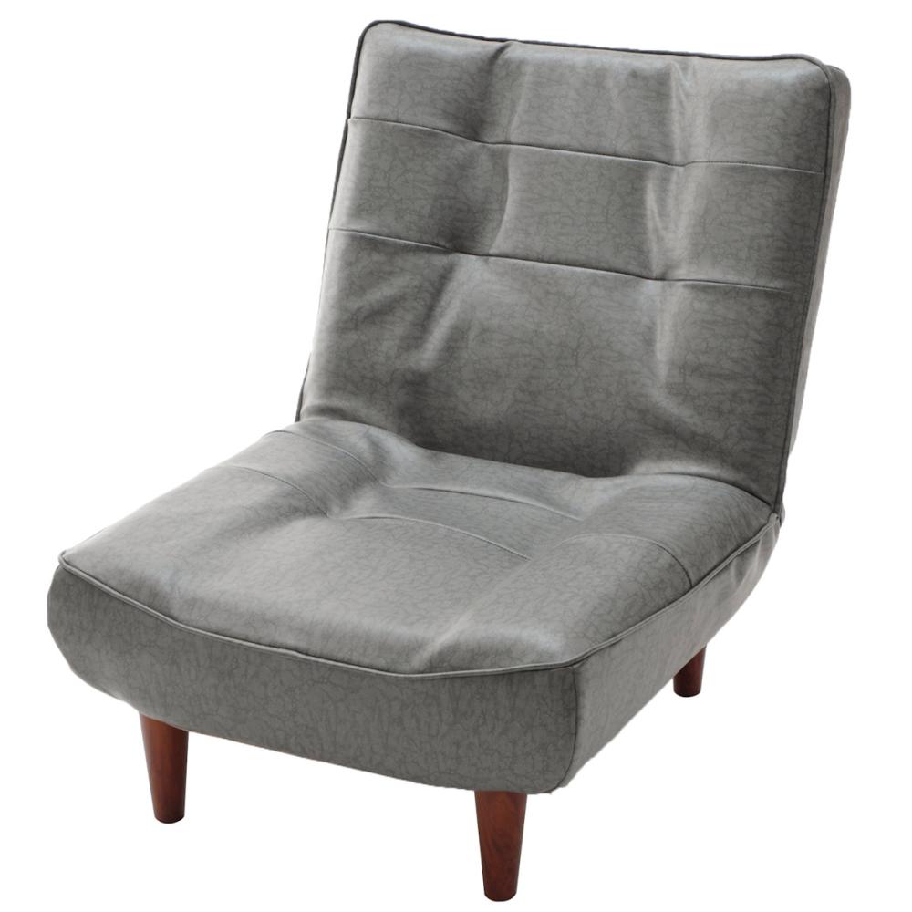 セルタン　ハイバックソファ　１人掛け　ヴィンテージグレー　Ａ３２７ｐ－６９５ＧＲＹ