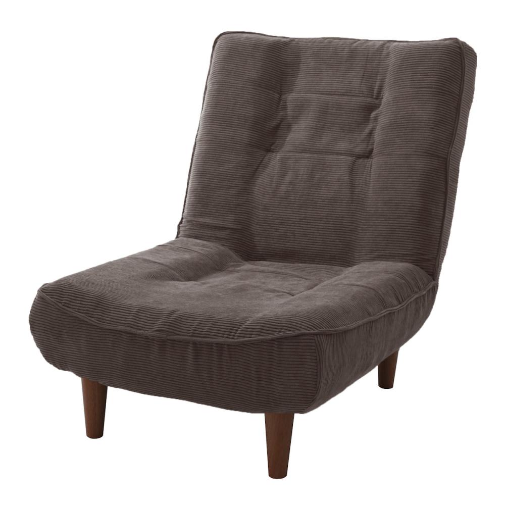 セルタン　ハイバックソファ　１人掛け　コーデュロイグレー　Ａ３２７ｐ－６８６ＧＲＹ