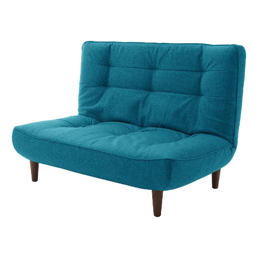 セルタン　ハイバックソファ　２人掛け　タスクブルー　Ａ４０ｐ－５８５ＢＬ