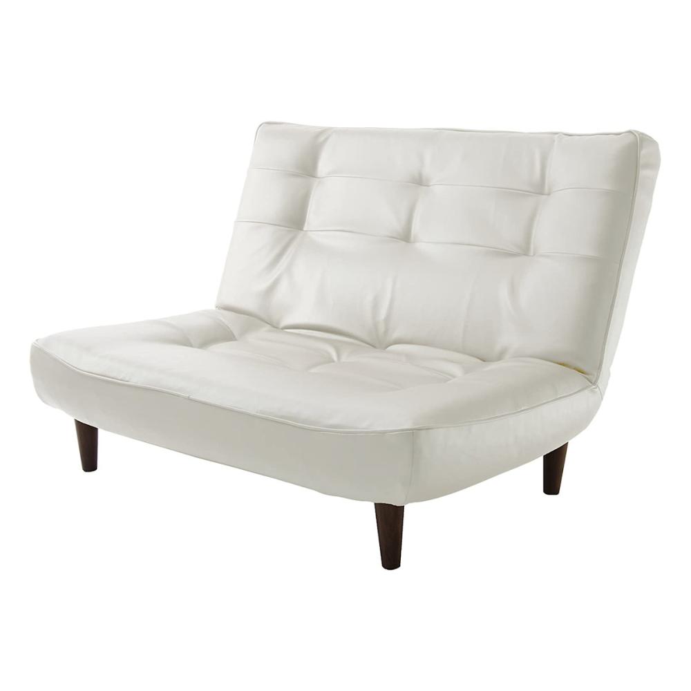 セルタン　ハイバックソファ　２人掛け　PVCホワイト　Ａ４０ｐ－５９８ＷＨ