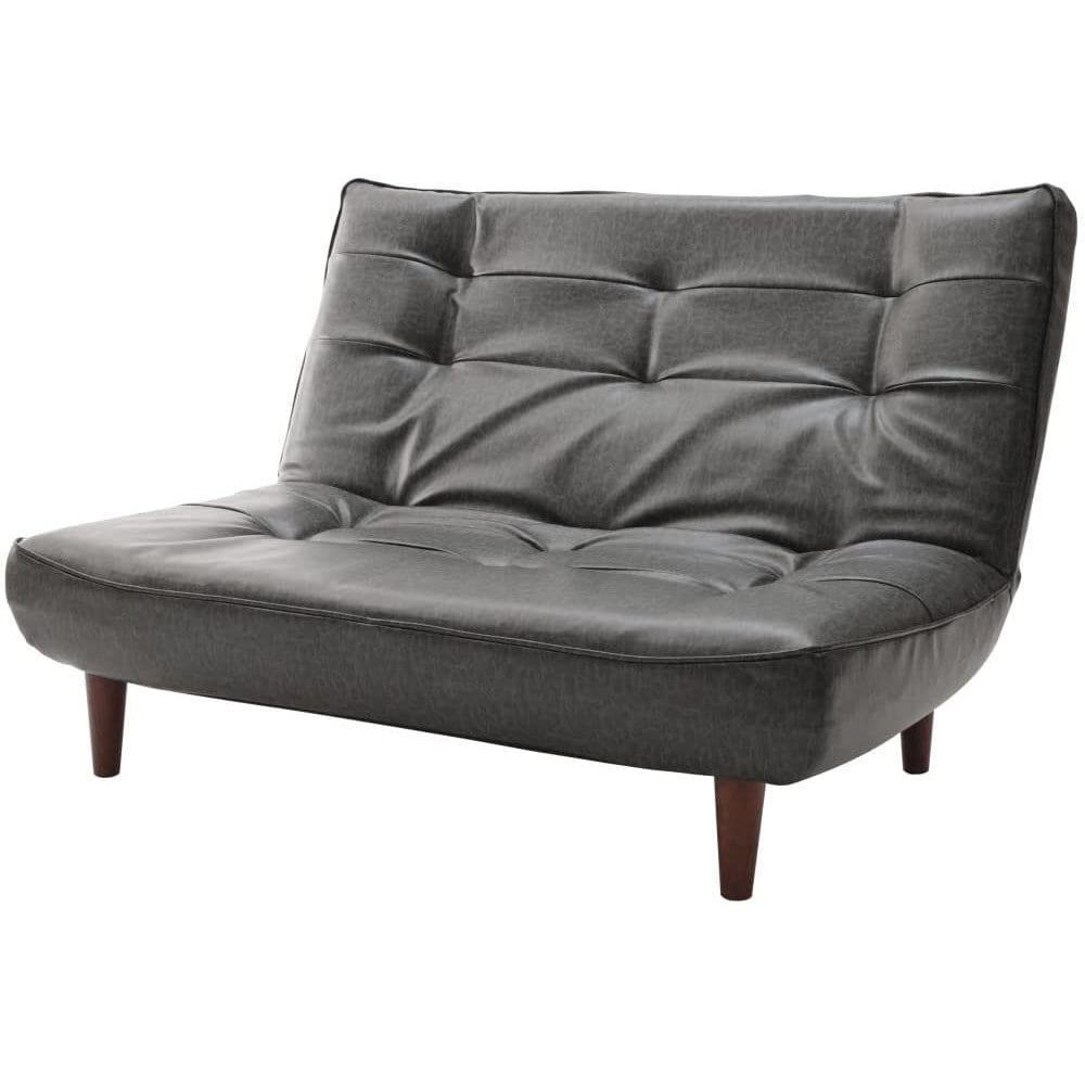 セルタン　ハイバックソファ　２人掛け　ヴィンテージブラック　Ａ４０ｐ－６９４ＢＫ