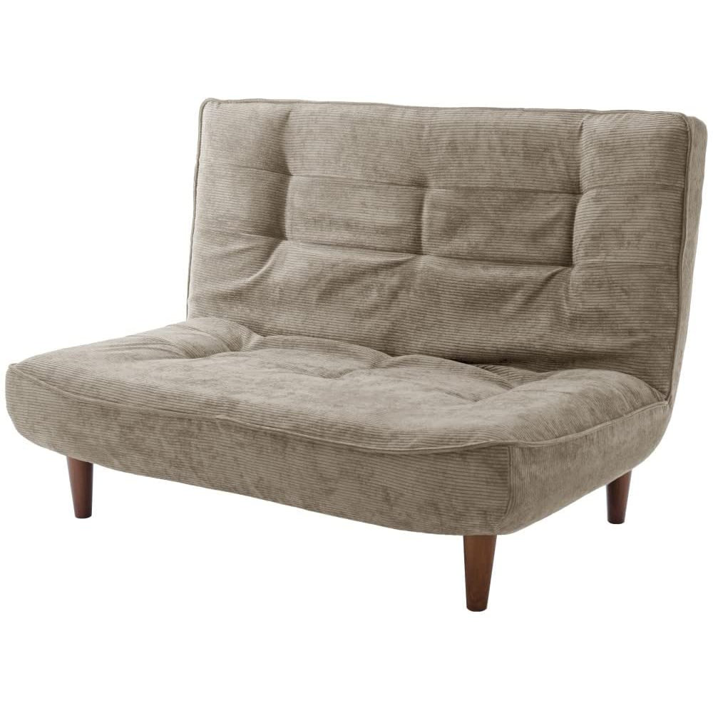 セルタン　ハイバックソファ　２人掛け　コーデュロイベージュ　Ａ４０ｐ－６８９ＢＥ