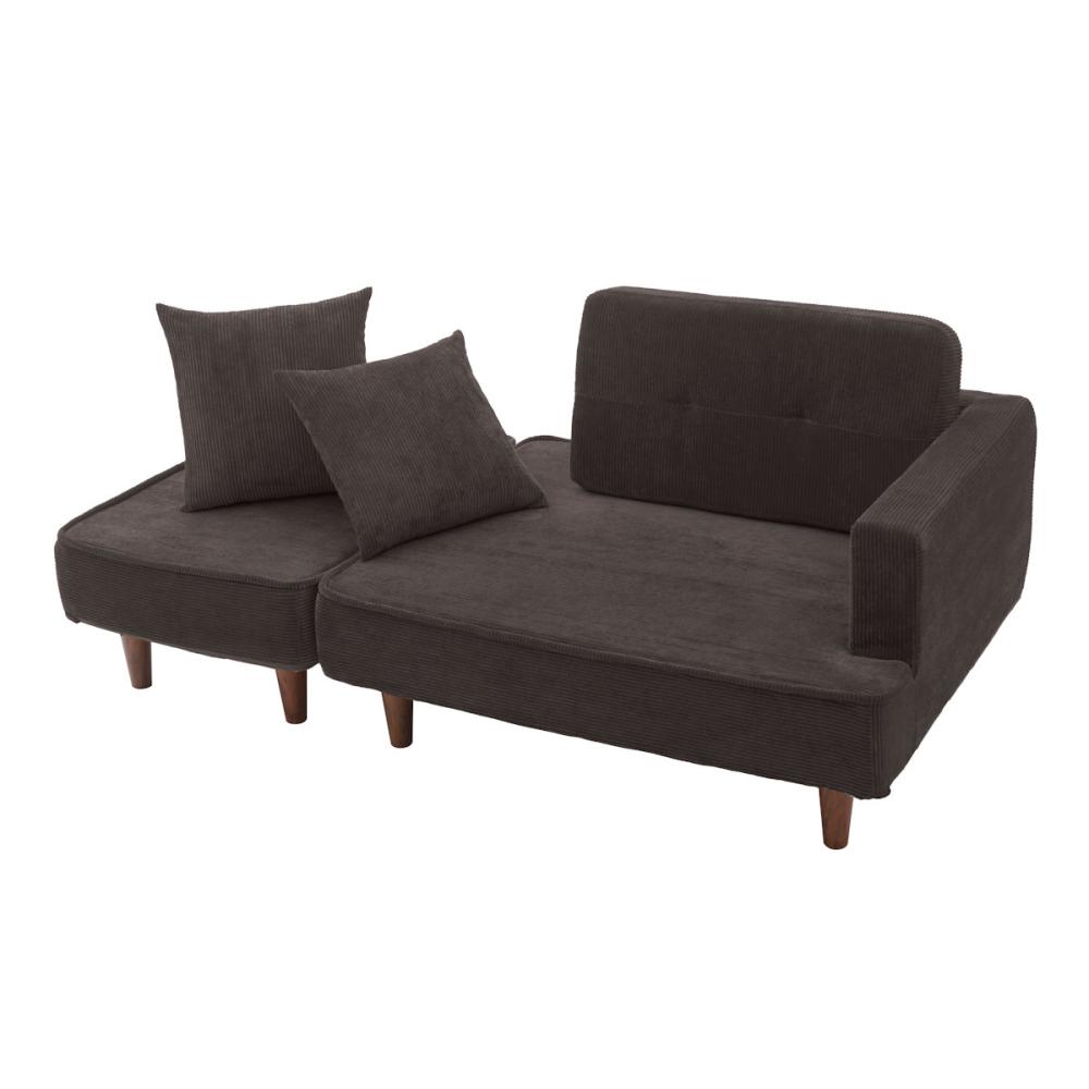 コーデュロイ　グレー