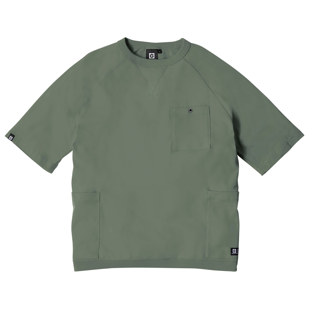 ５ポケット　半袖Ｔシャツ　シダー　３Ｌ