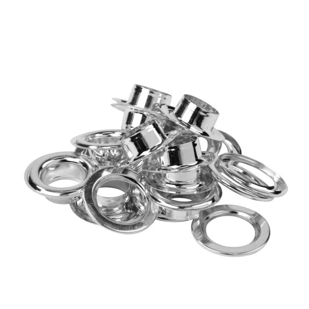 藤原産業　ＳＫ１１　アルミ製両面ハトメ　１５ｍｍ　１０組　ＮＯ．９０