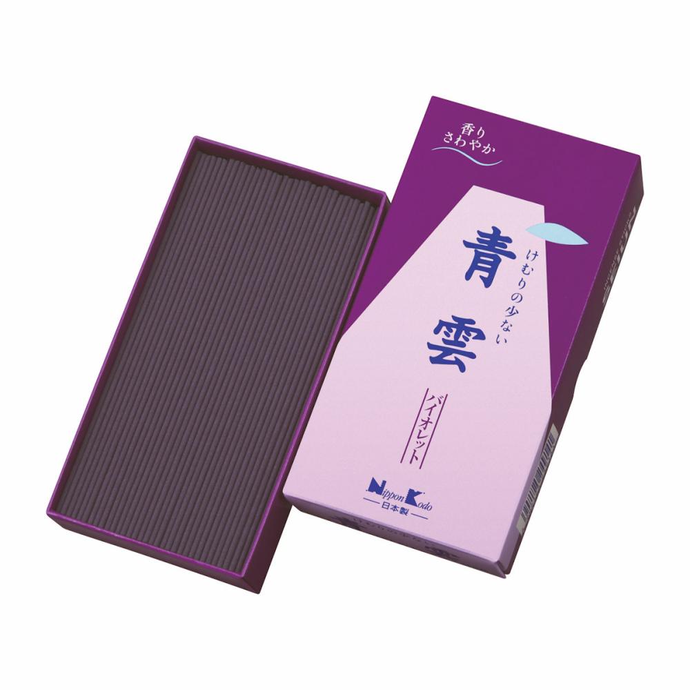 日本香堂　青雲バイオレット　バラ詰　１２５ｇ