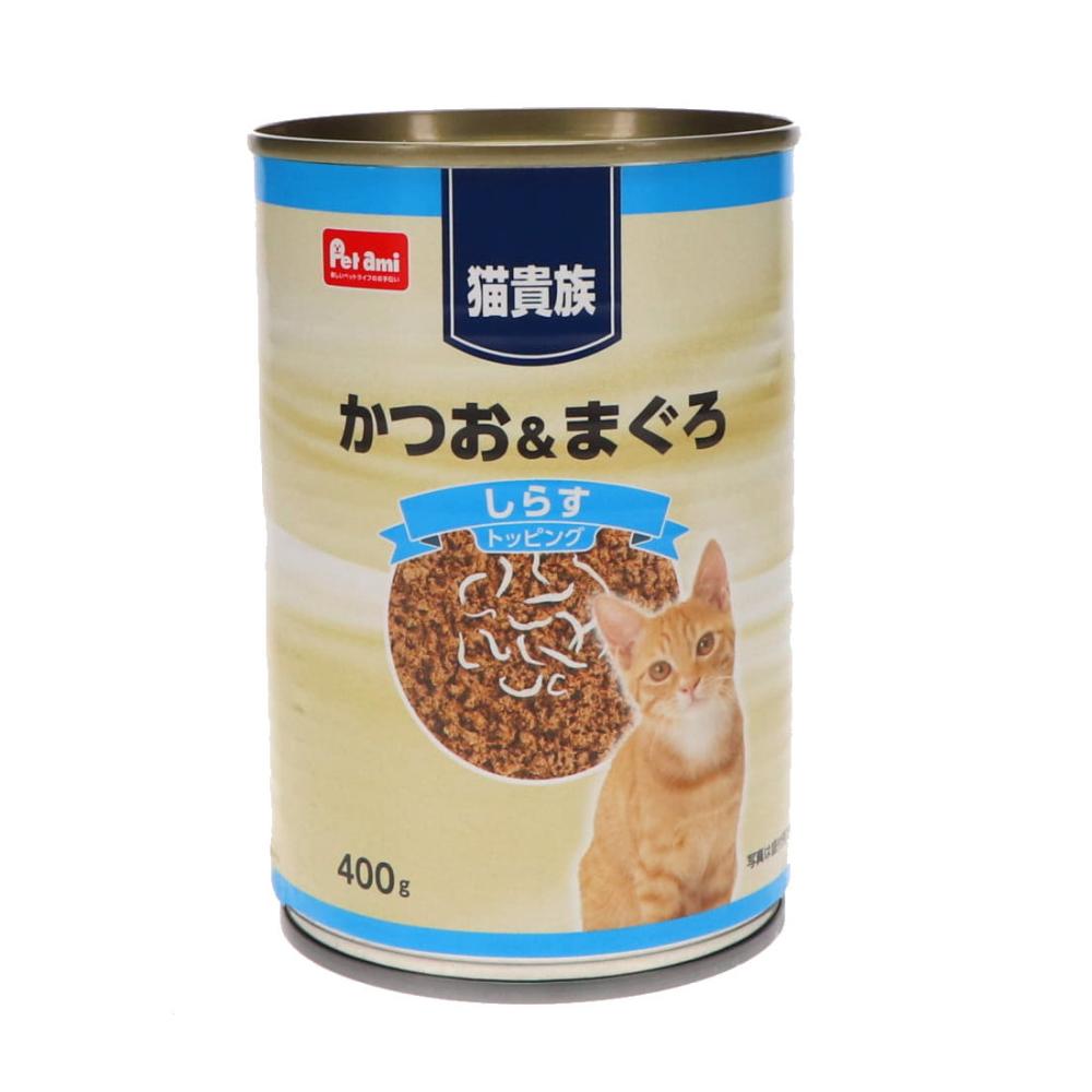 Ｐｅｔａｍｉ　猫貴族　かつおまぐろ　しらす入り　４００ｇ