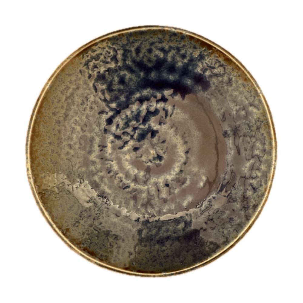 白羊苑　軽量皿　１２．５ｃｍ　コバルトブルー