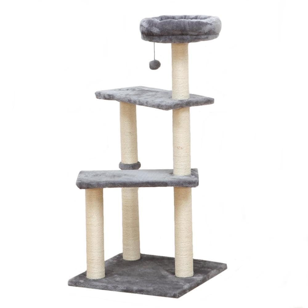 Ｐｅｔａｍｉ　キャットタワー　３段　１１０ｃｍ