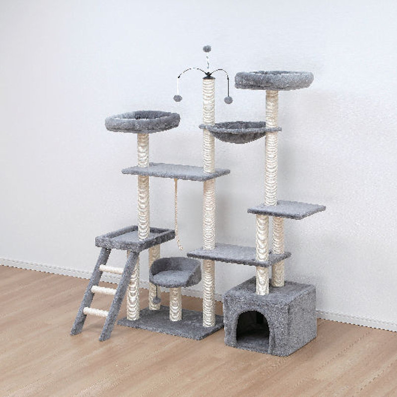 Ｐｅｔａｍｉ　キャットコンド　ワイド　１８０ｃｍ