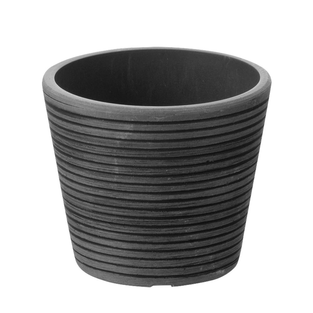 リッチェル　ボタニー　ミディポット　ダークグレー　１２型