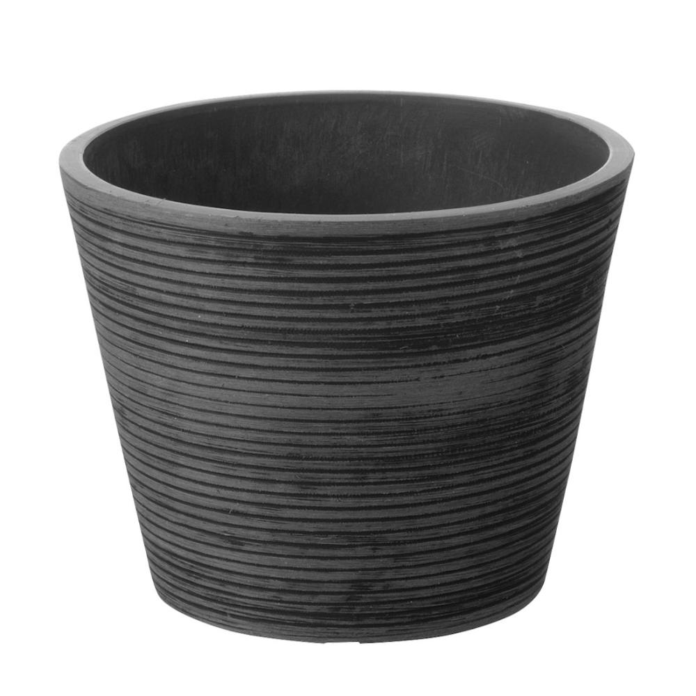 リッチェル　ボタニー　ミディポット　ダークグレー　１４型