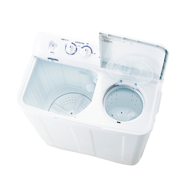 ハイアール　二槽式洗濯機　８．０ｋｇ　ＪＷ－Ｗ８０Ｆ（Ｗ）