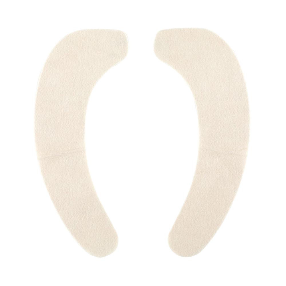 アテーナライフ　繰り返し貼れる便座シート　アイボリー　１組入り