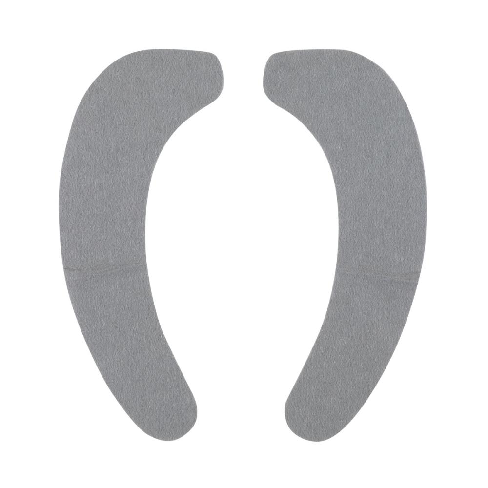 アテーナライフ　繰り返し貼れる便座シート　グレー　１組入り