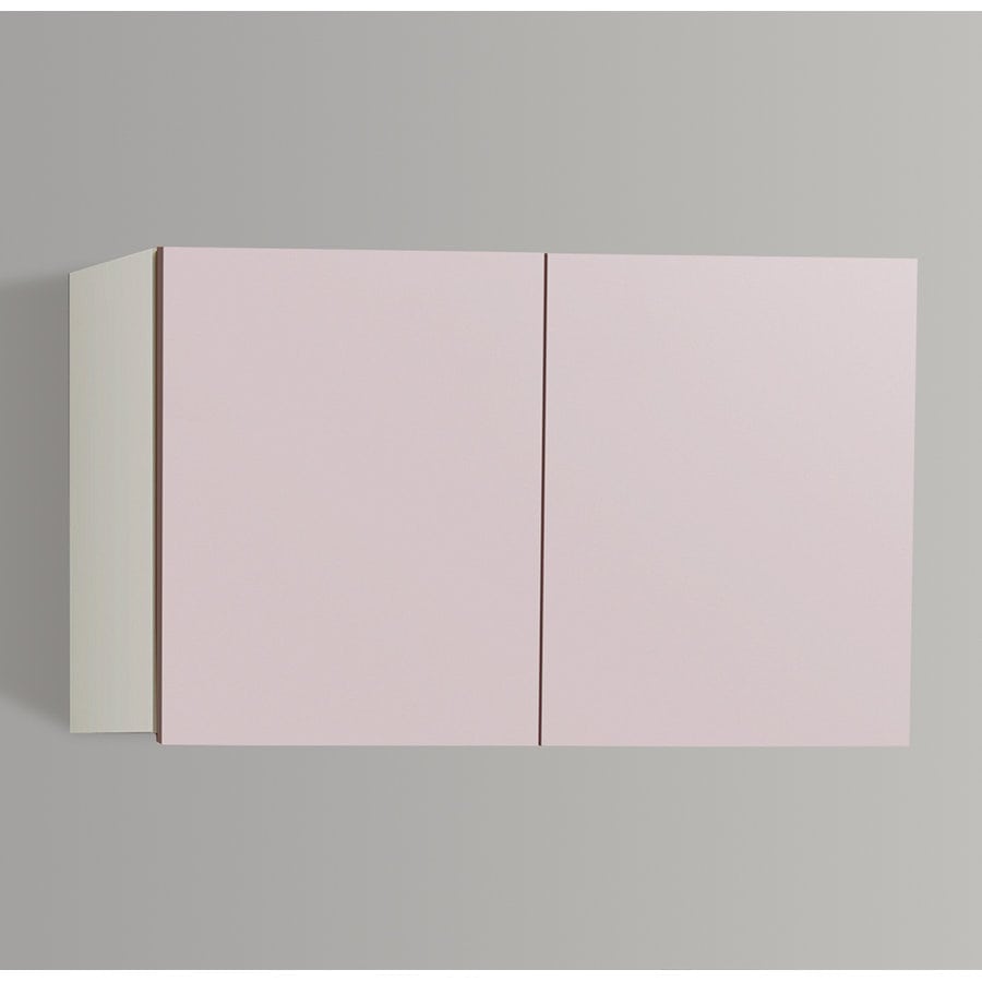 クリナップ　洗面台　ファンシオ　洗濯機用ウォールキャビネット　間口６５０ｍｍ　扉色スムースロゼ　ＮＦＷＨ６５ＥＱＵ