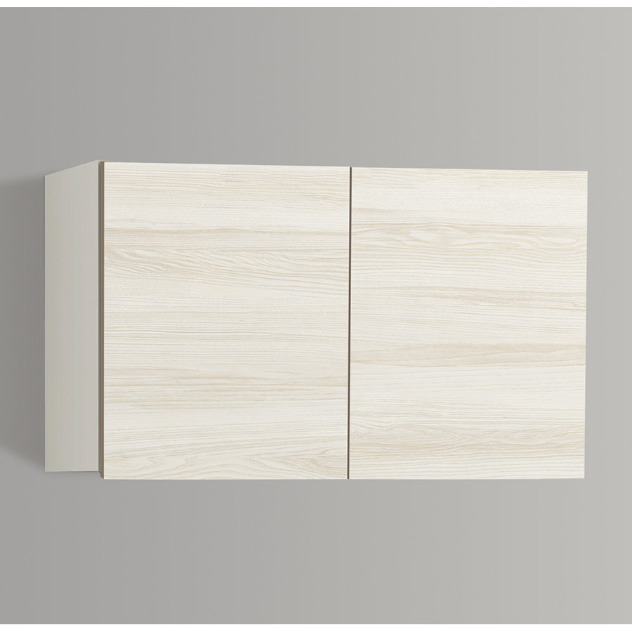 クリナップ　洗面台　ファンシオ　洗濯機用ウォールキャビネット　間口６５０ｍｍ　扉色ミルクアッシュ　ＮＦＷＨ６５Ｅ３Ｍ