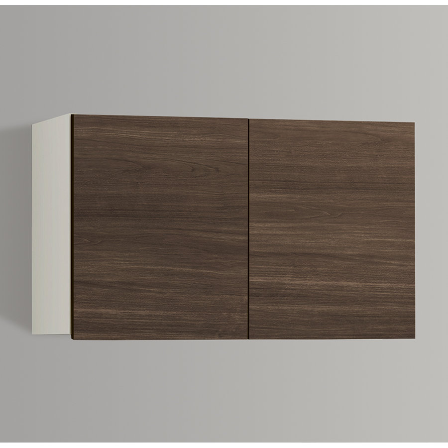 クリナップ　洗面台　ファンシオ　洗濯機用ウォールキャビネット　間口６５０ｍｍ　扉色バーントウォールナット　ＮＦＷＨ６５Ｃ３Ｌ