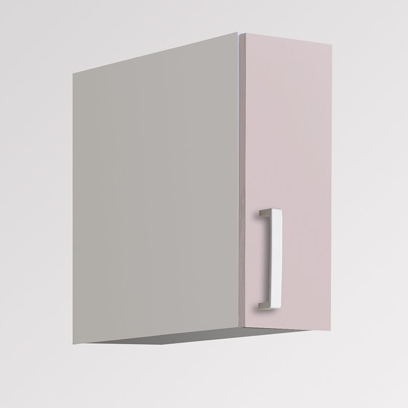 クリナップ　洗面台　ファンシオ　トールウォールキャビネット　間口１５０ｍｍ　開き扉　右用　取手シルバー　扉色スムースロゼ　ＮＦＴＡ１５ＥＱＵＳＲ