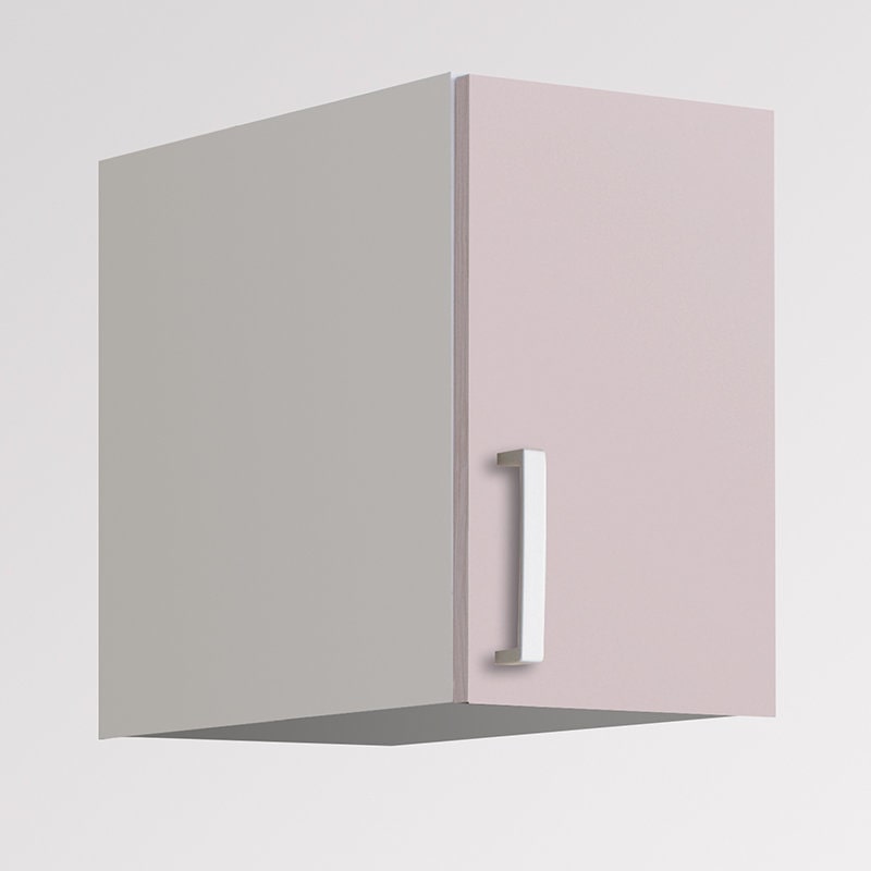 クリナップ　洗面台　ファンシオ　トールウォールキャビネット　間口２５０ｍｍ　開き扉　右用　取手シルバー　扉色スムースロゼ　ＮＦＴＡ２５ＥＱＵＳＲ