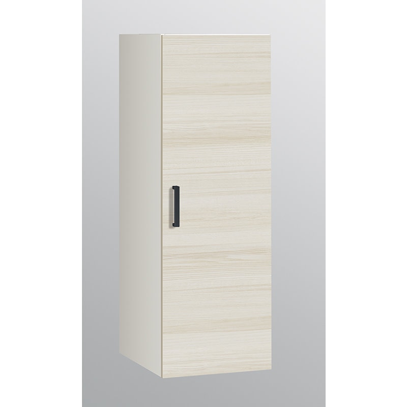 クリナップ　洗面台　ファンシオ　トールキャビネット上台　間口４５０ｍｍ　扉タイプ　右用　取手ブラック　扉色ミルクアッシュ　ＮＦＴＢ４５Ｅ３ＭＢＲ