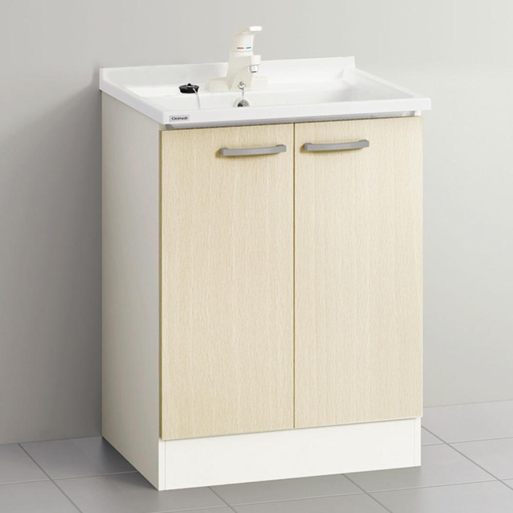 クリナップ　洗面台　ＢＧＡ　間口６００ｍｍ　開き扉　シングルレバー水栓　ナチュラルウッド　ＢＧＡＬ６０ＴＮＴＳＷＣ４ＶＩ