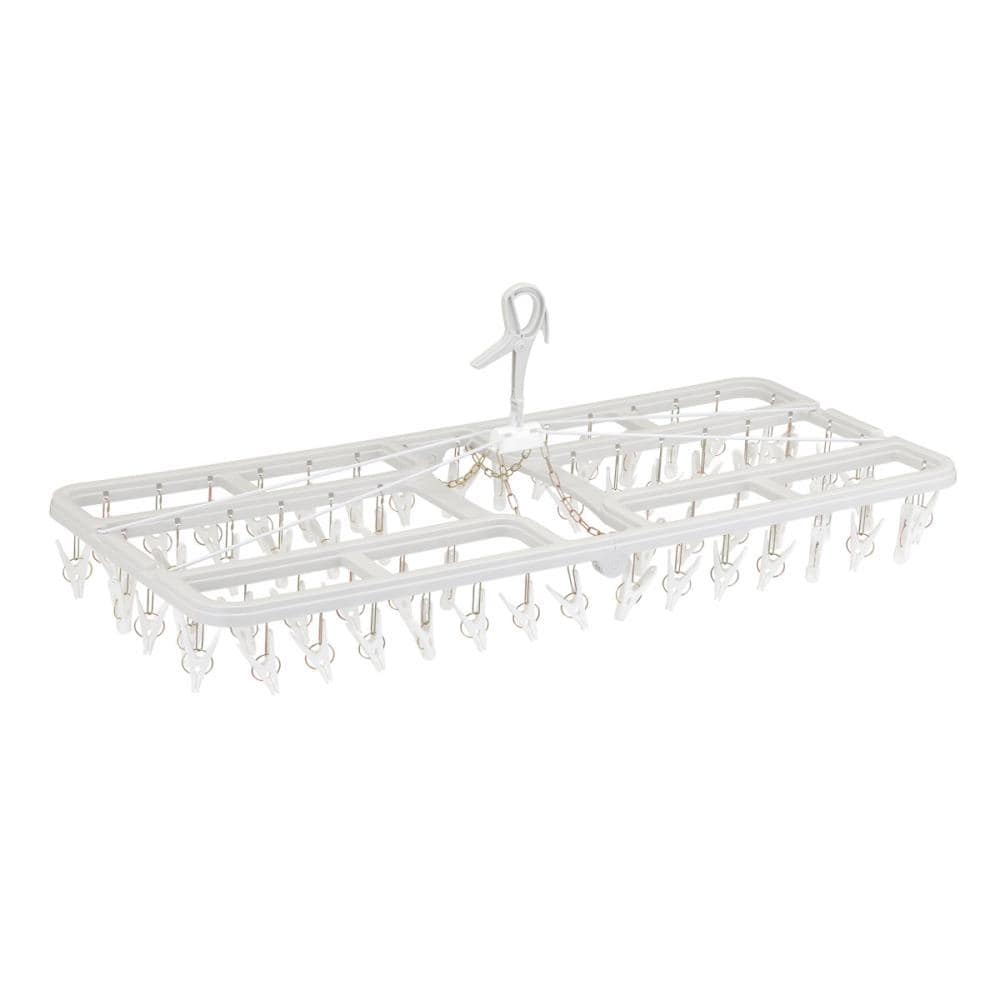 アテーナライフ　パッと取り外せる洗濯ハンガー　６０ピンチ