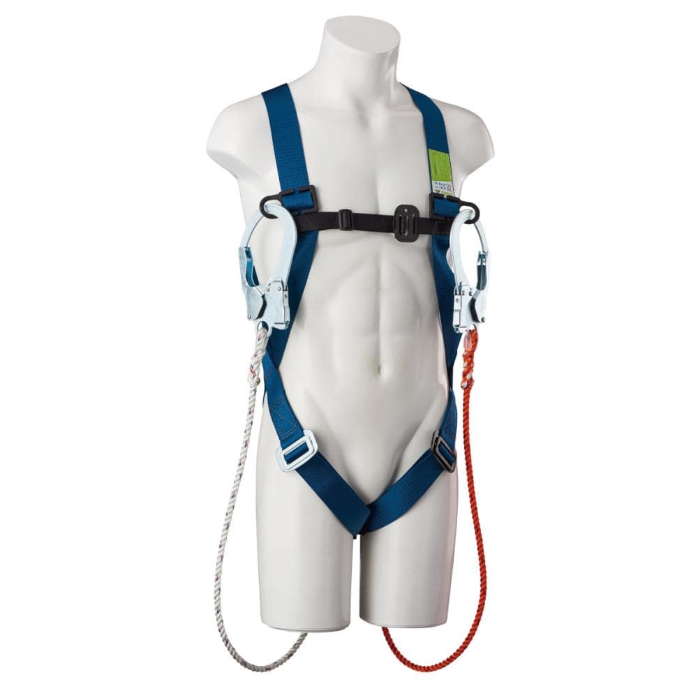 サンコー　ＴＩＴＡＮ　ワーカーズハーネス　ランヤード付ダブル　ＷＫＳＮ－１０Ｂ－ＷＨＢ－Ｌ