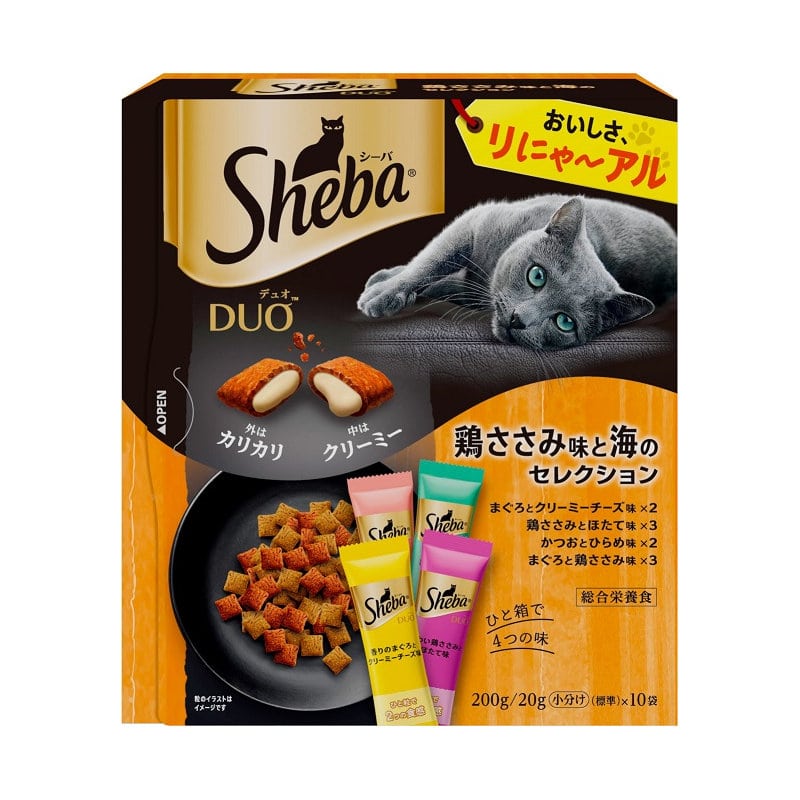 シーバデュオ　鶏ささみ味と海のセレクション　２００ｇ
