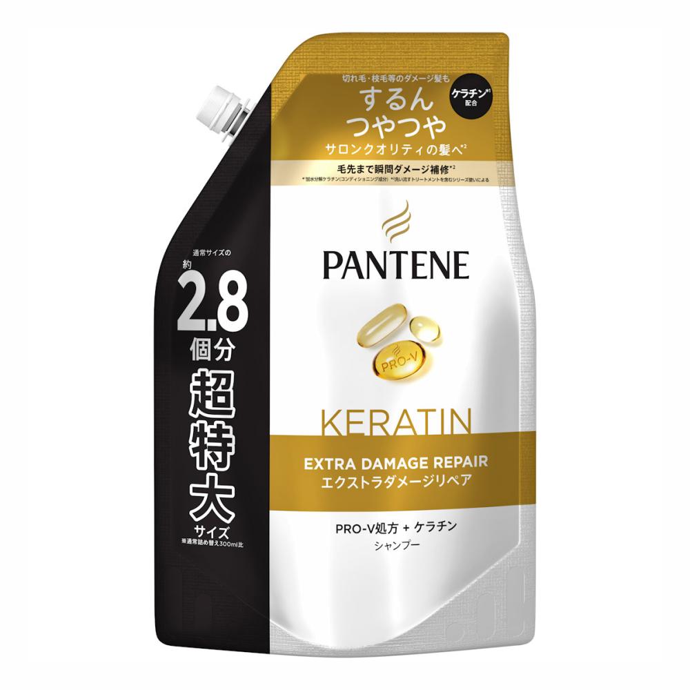 Ｐ＆Ｇ　パンテーン　エクストラダメージリペア　シャンプー　詰め替え用　超特大　８６０ｍＬ