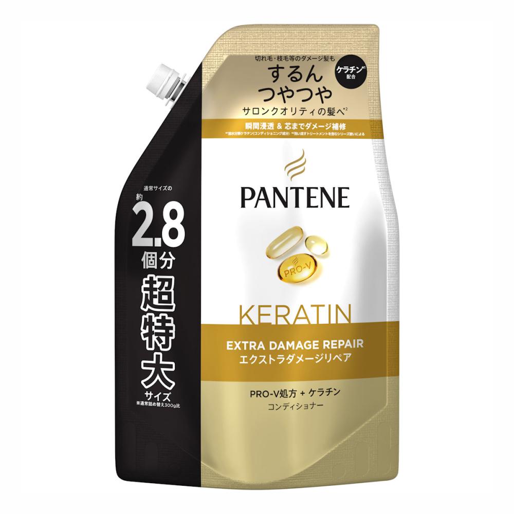 Ｐ＆Ｇ　パンテーン　エクストラダメージリペア　コンディショナー　詰め替え用　超特大　８６０ｇ